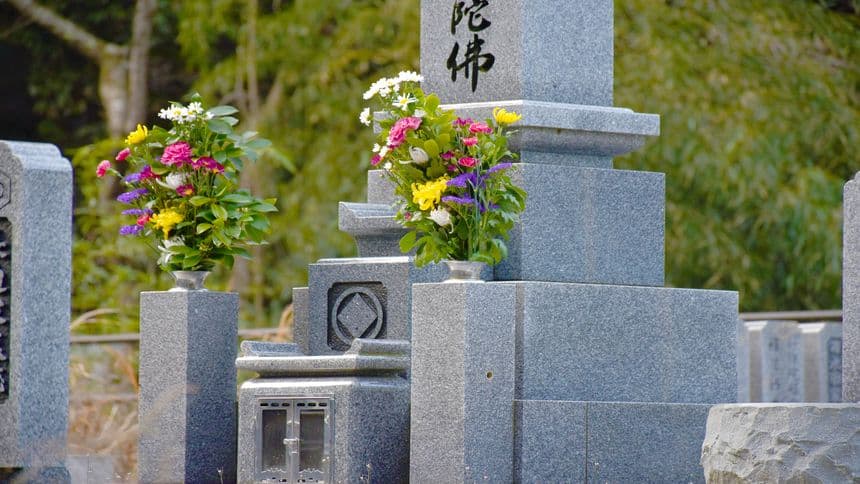 和型墓石のお墓